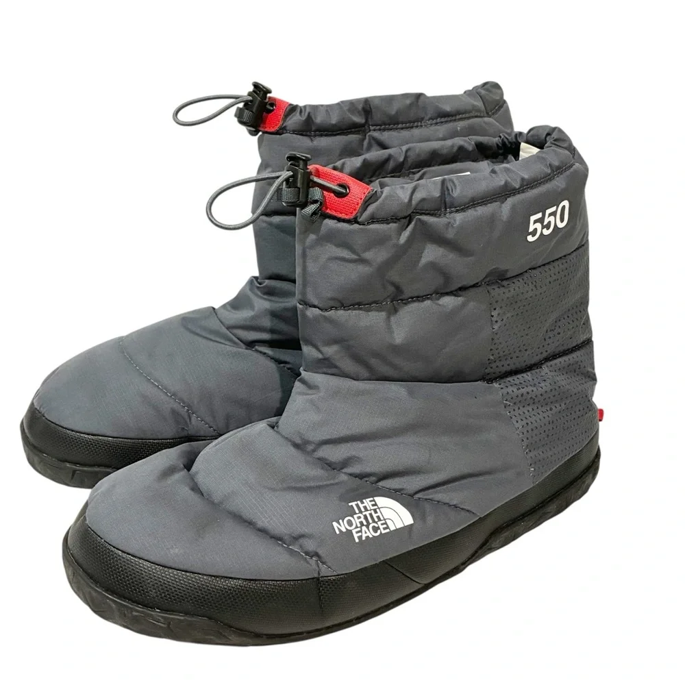 The North Face Grey Nylon NUPTSE BOOTIE III Men's Size 13